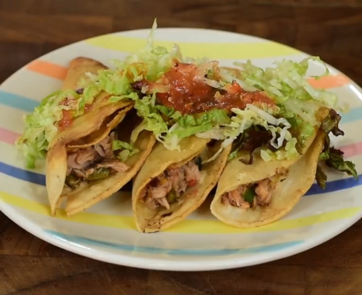 Tacos de atún